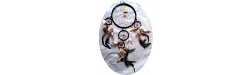 dreamcatcher 22cm cuir 