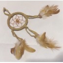 dreamcatcher 6 cm cuir