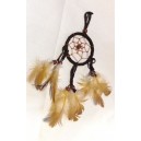 dream catcher 6 cm marron