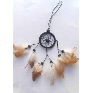 Dreamcatcher 5 cm noir