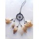 dreamcatcher 5 cm nylon noir