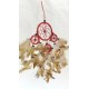 dreamcatcher 9cm rouge