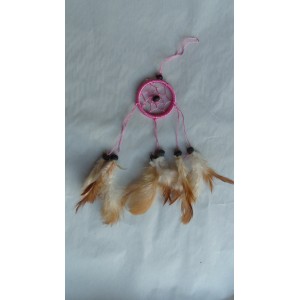 Dreamcatcher 5cm rose clair